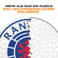 Glasgow Rangers FC® Logo - Holzpuzzle