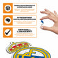 Real Madrid CF® Logo - Holzpuzzle