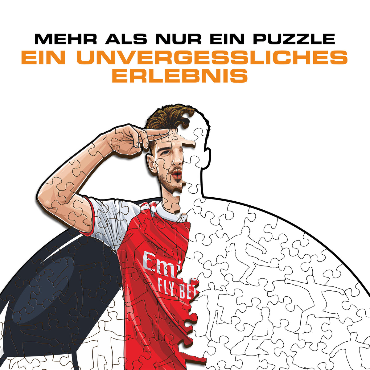 Declan Rice Holzpuzzle