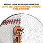 San Francisco Giants™ Baseball - Holzpuzzle