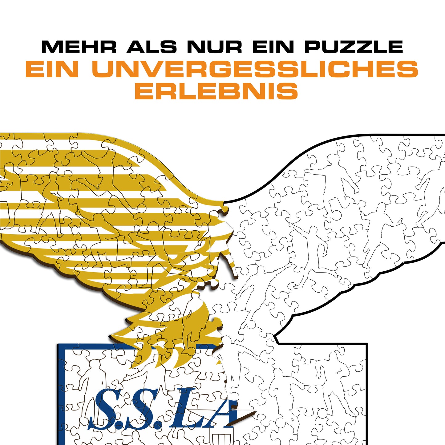 SS Lazio® Logo - Holzpuzzle