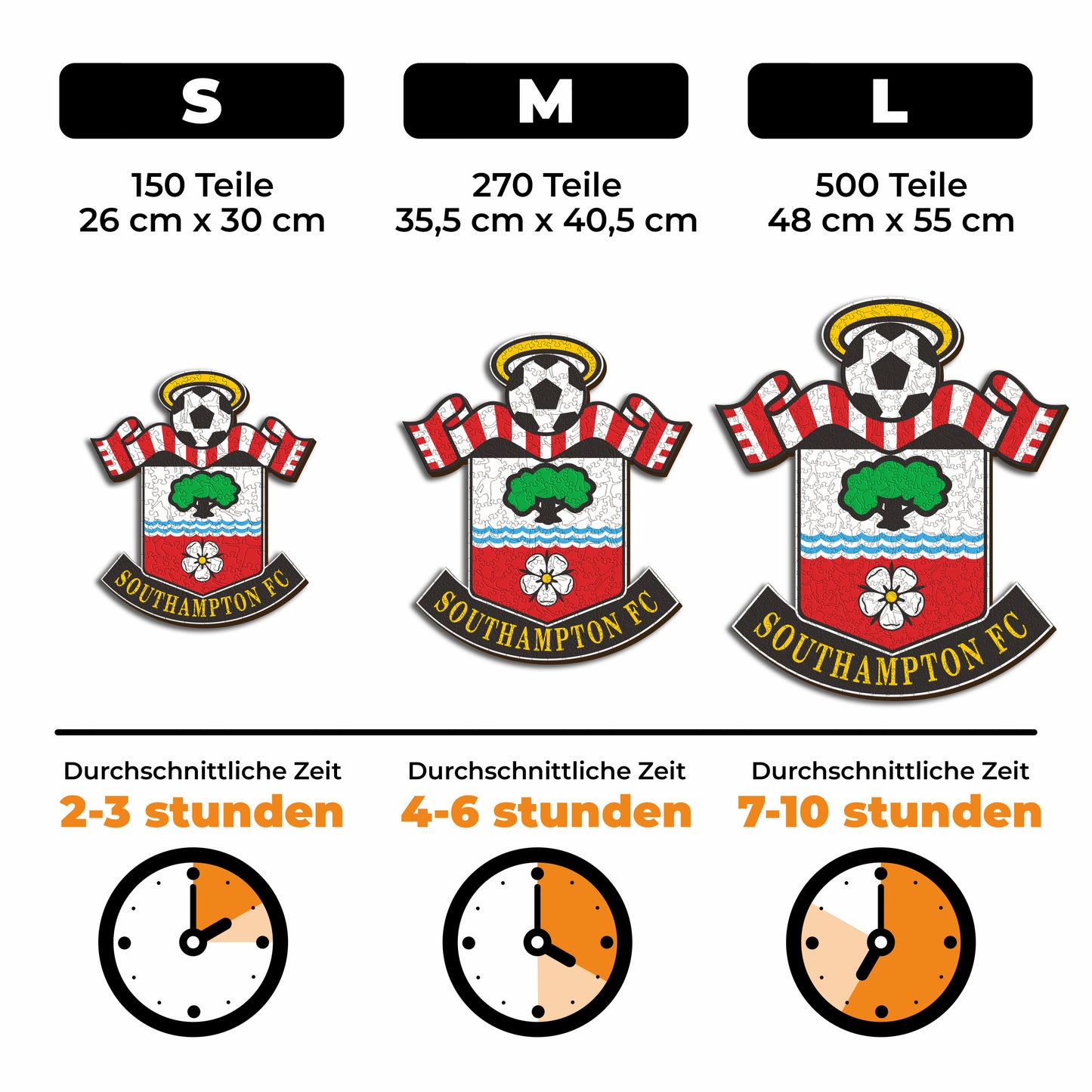 Southampton FC® Logo - Holzpuzzle