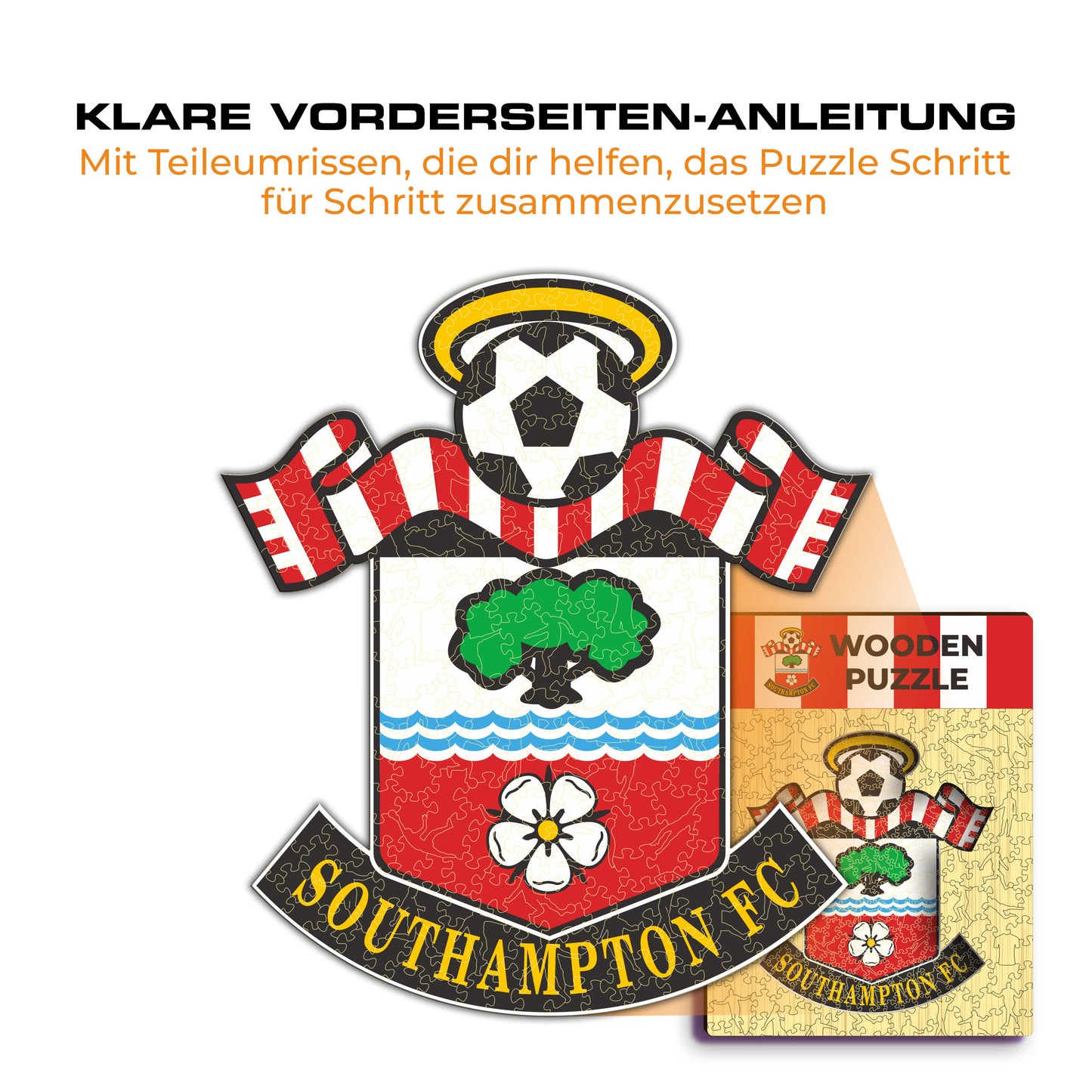 Southampton FC® Logo - Holzpuzzle