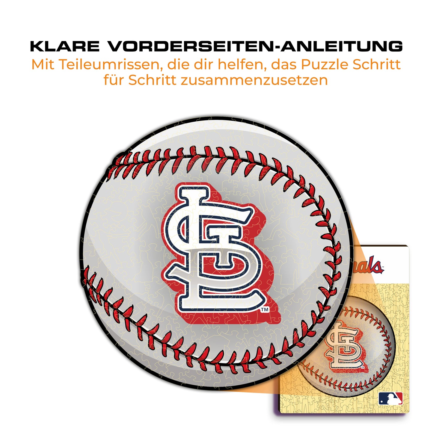 St. Louis Cardinals™ Baseball - Holzpuzzle