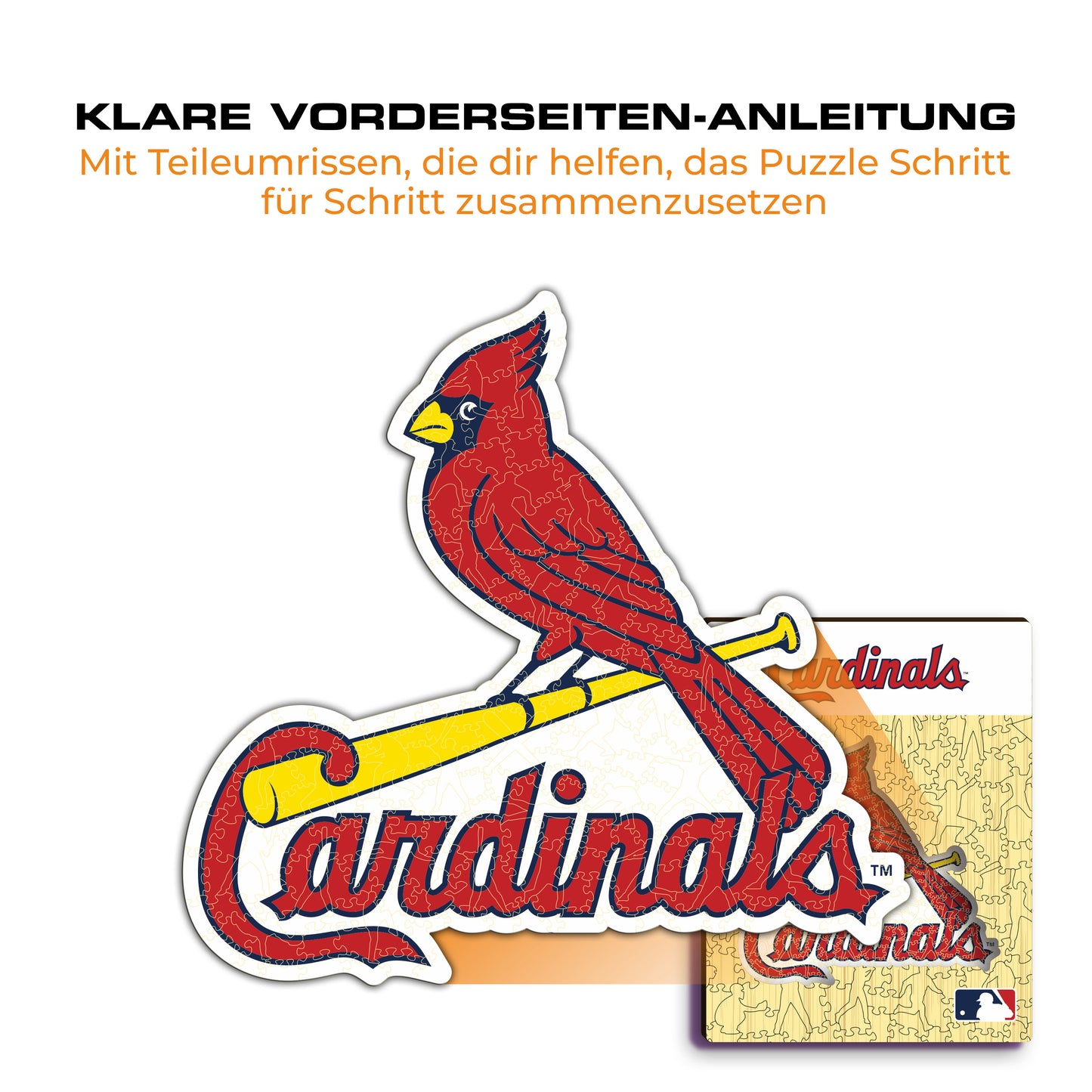 St. Louis Cardinals™ Logo - Holzpuzzle
