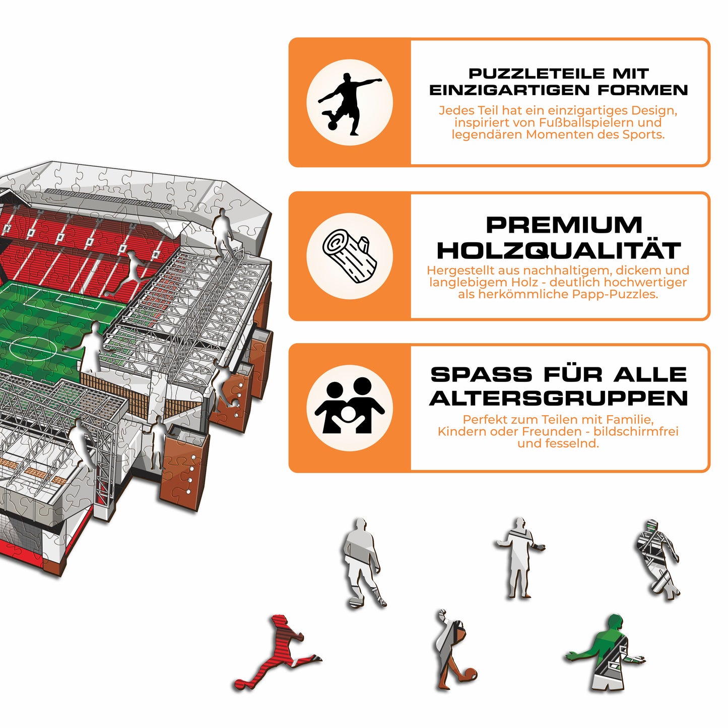 Liverpool FC® Anfield Stadium - Holzpuzzle