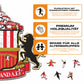Sunderland AFC® Logo - Holzpuzzle