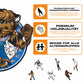 Oklahoma City Thunder™ Maskottchen - Holzpuzzle