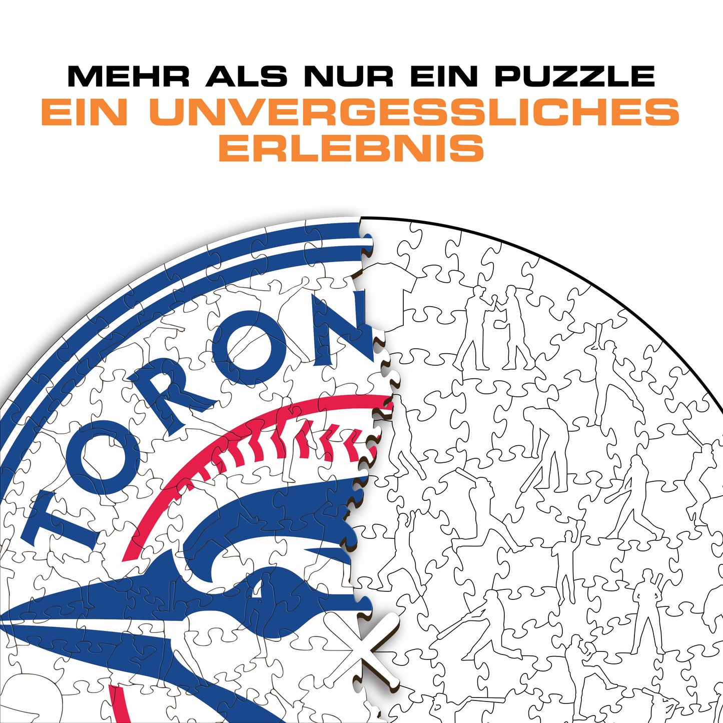 Toronto Blue Jays™ Logo - Holzpuzzle