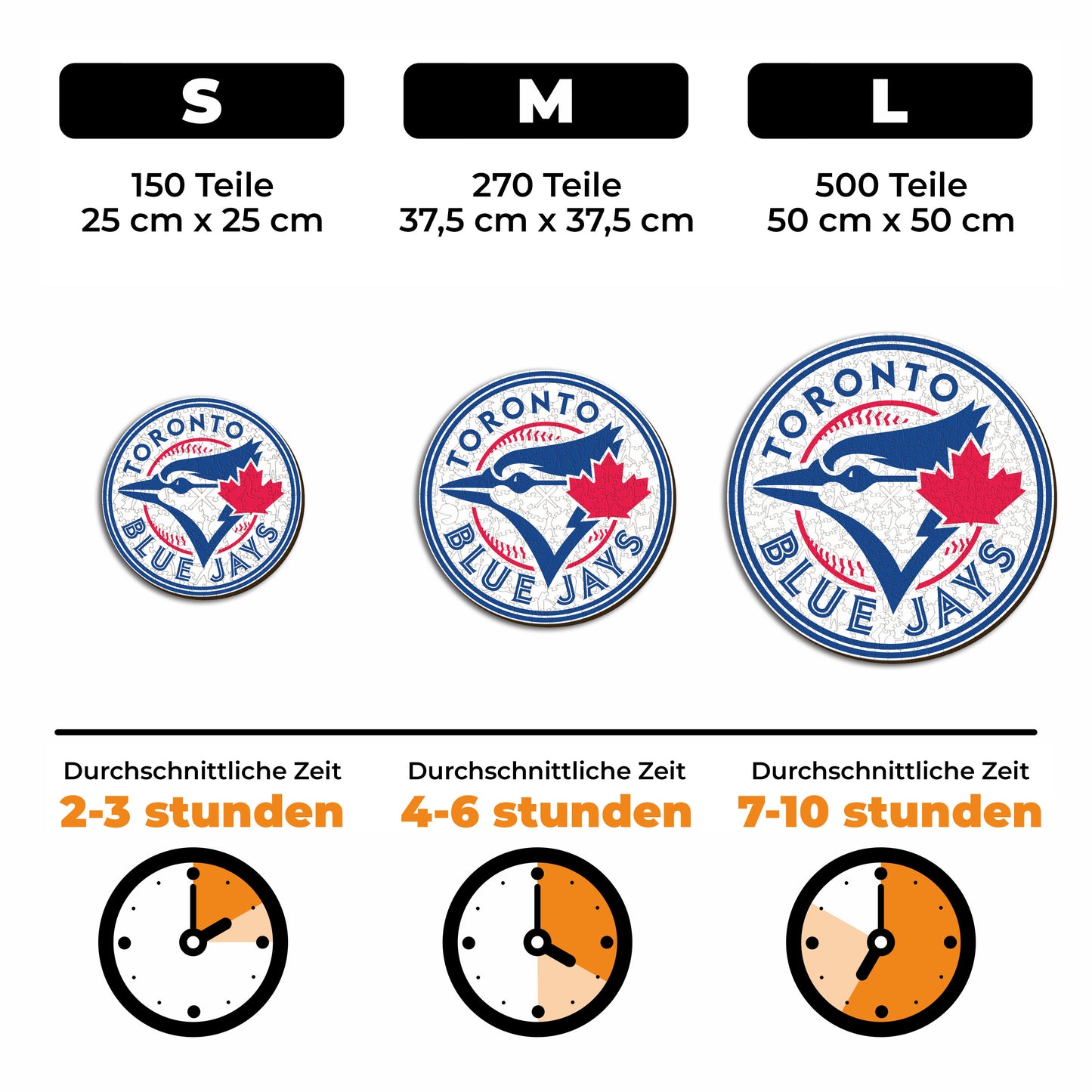 Toronto Blue Jays™ Logo - Holzpuzzle