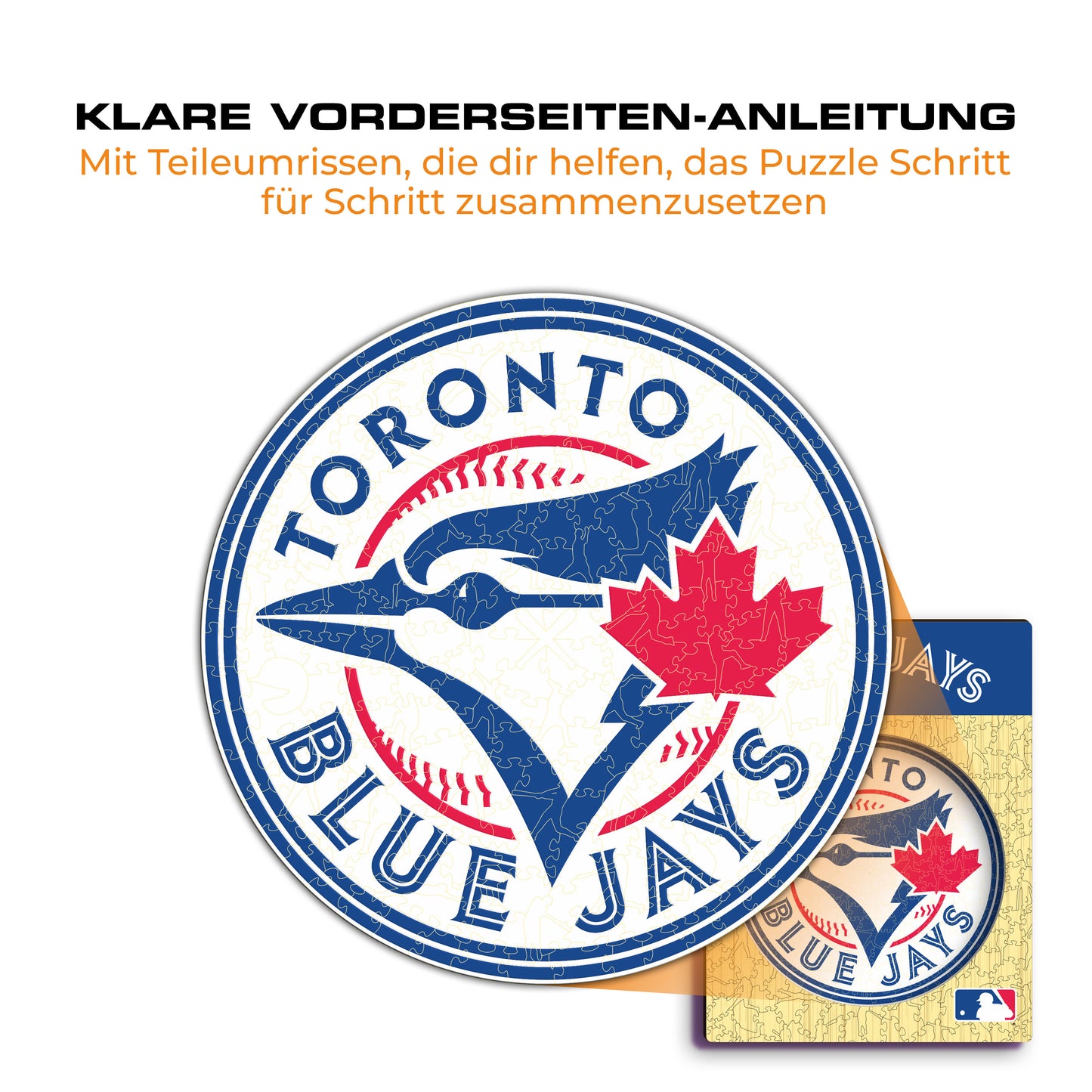 Toronto Blue Jays™ Logo - Holzpuzzle