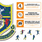 Tottenham Hotspur FC® Retro Logo - Holzpuzzle