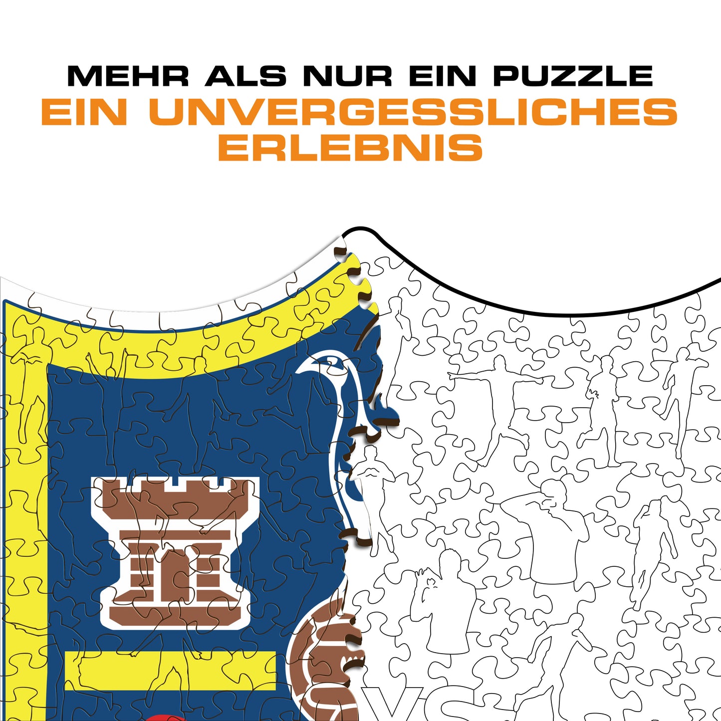 Tottenham Hotspur FC® Retro Logo - Holzpuzzle