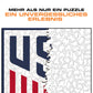 USMNT® Logo - Holzpuzzle