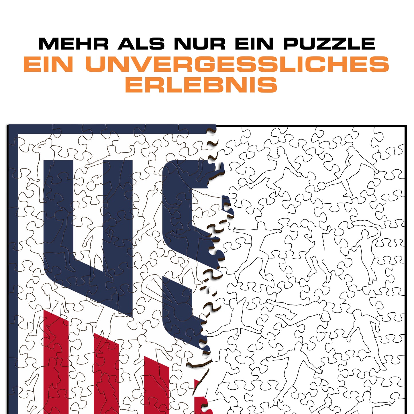 USMNT® Logo - Holzpuzzle
