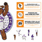 Utah Jazz™ Maskottchen - Holzpuzzle