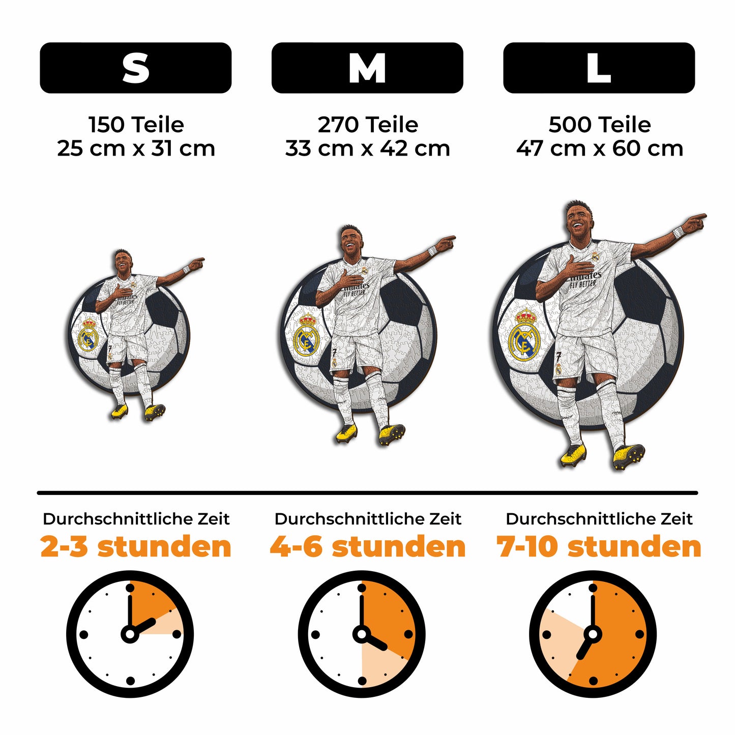 Vinicius Jr. - Holzpuzzle