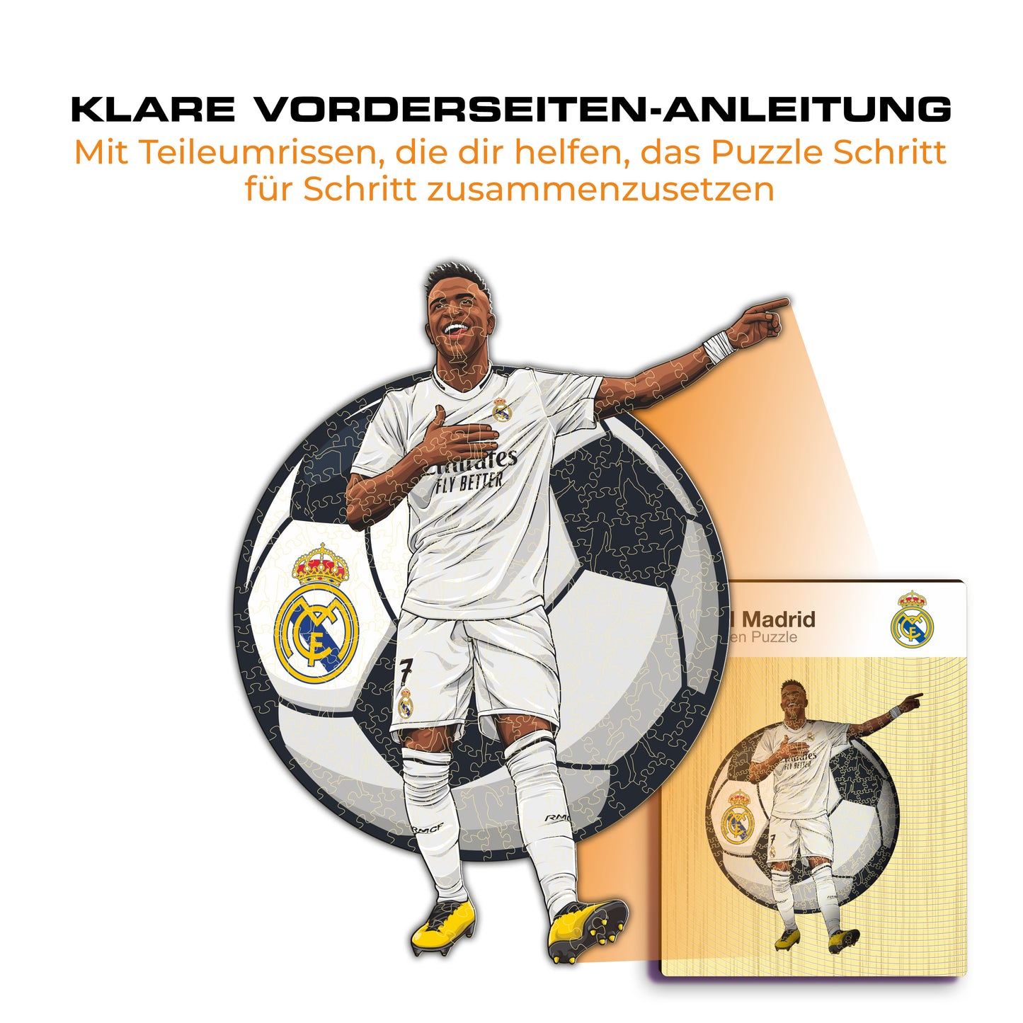 Vinicius Jr. - Holzpuzzle