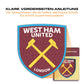 West Ham United FC® Logo - Holzpuzzle
