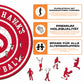 Atlanta Hawks™ Logo - Holzpuzzle