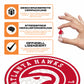 Atlanta Hawks™ Logo - Holzpuzzle