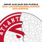 Atlanta Hawks™ Logo - Holzpuzzle