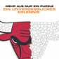Chicago Bulls™ Logo - Holzpuzzle