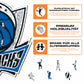 Dallas Mavericks™ Logo - Holzpuzzle