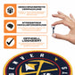 Denver Nuggets™ Logo - Holzpuzzle