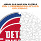 Detroit Pistons™ Logo - Holzpuzzles