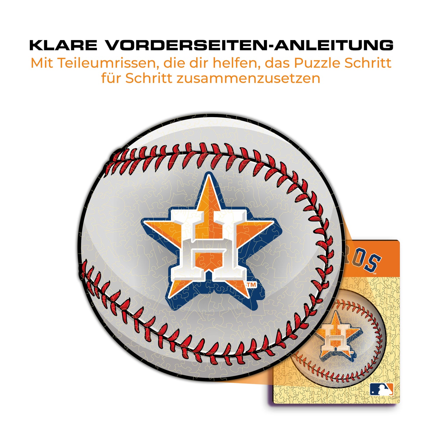 Houston Astros™ Baseball - Holzpuzzle