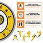 Indiana Pacers™ Logo - Holzpuzzle