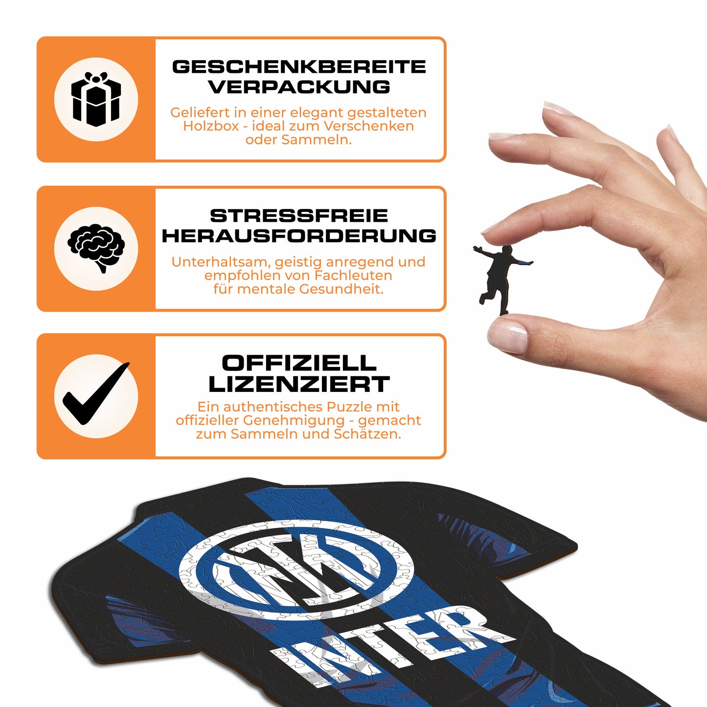 FC Inter® Jersey - Holzpuzzle