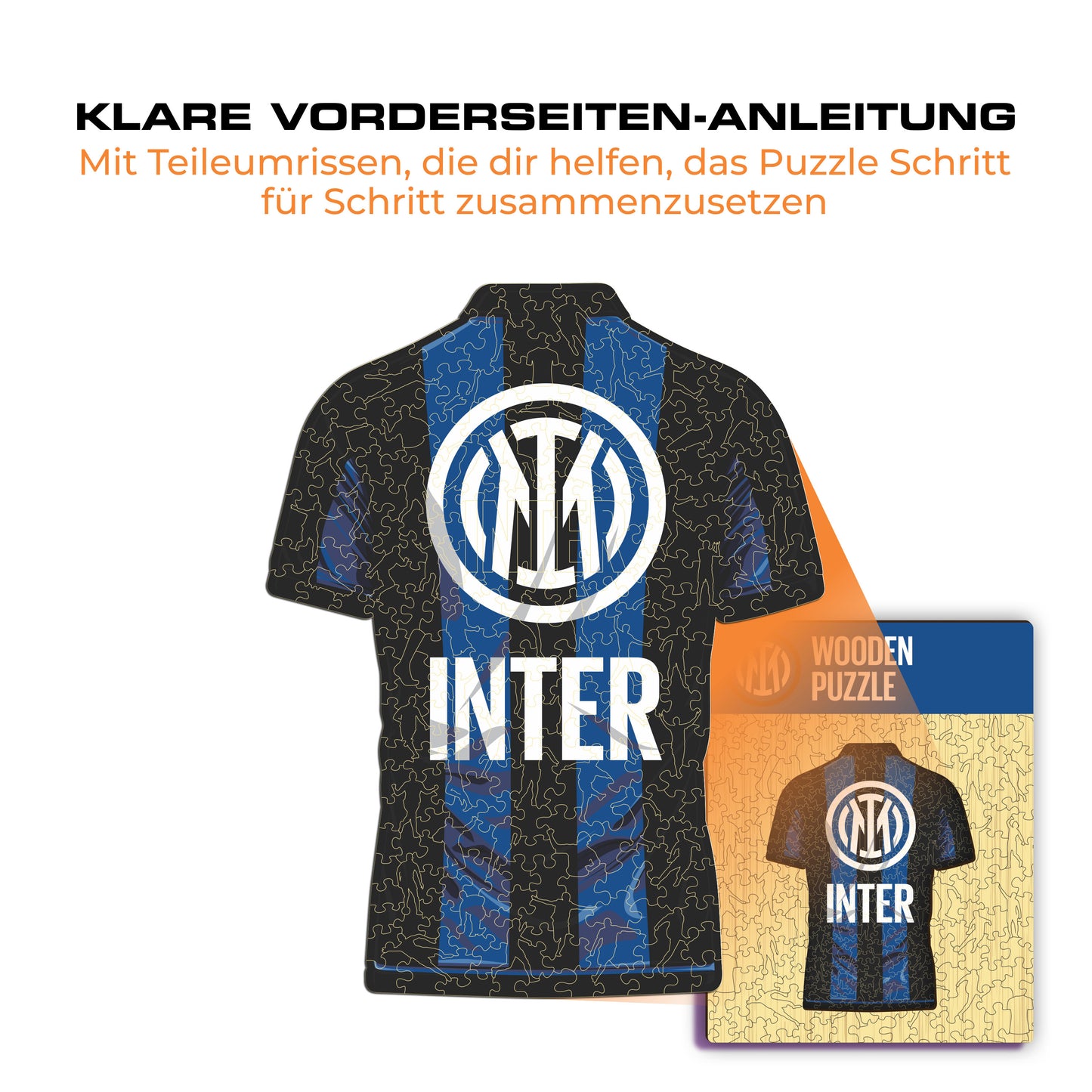 FC Inter® Jersey - Holzpuzzle