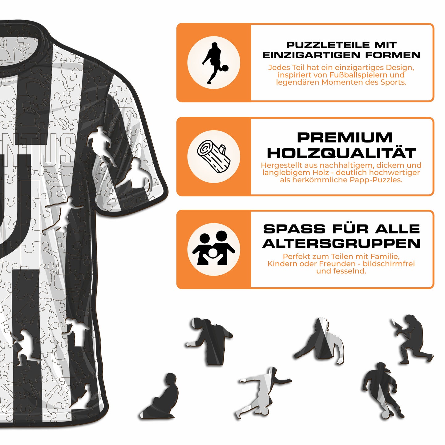 Juventus FC® Jersey - Holzpuzzle