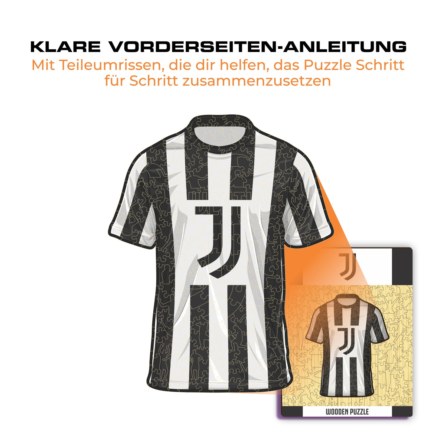 Juventus FC® Jersey - Holzpuzzle
