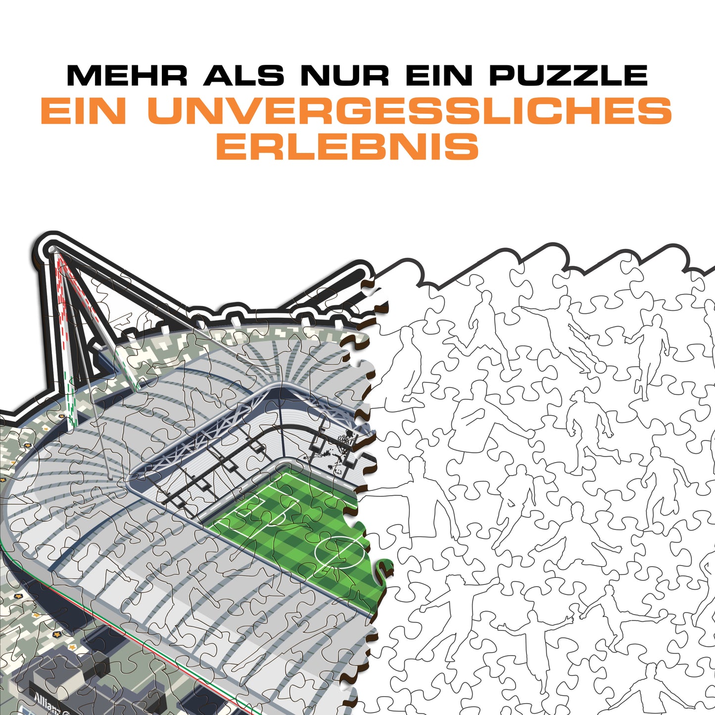 Juventus FC® Allianz Stadium - Holzpuzzle
