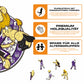 Sacramento Kings™ Maskottchen - Holzpuzzle