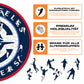 Los Angeles Clippers™ Logo - Holzpuzzle