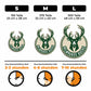 Milwaukee Bucks™ Logo - Holzpuzzle