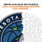 Minnesota Timberwolves™ Logo - Holzpuzzle