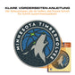 Minnesota Timberwolves™ Logo - Holzpuzzle