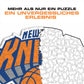 New York Knicks™ Logo - Holzpuzzle