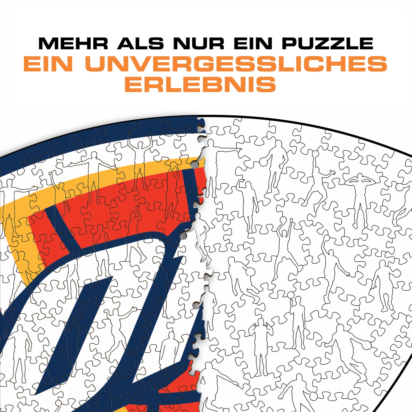 Oklahoma City Thunder™ Logo - Holzpuzzle