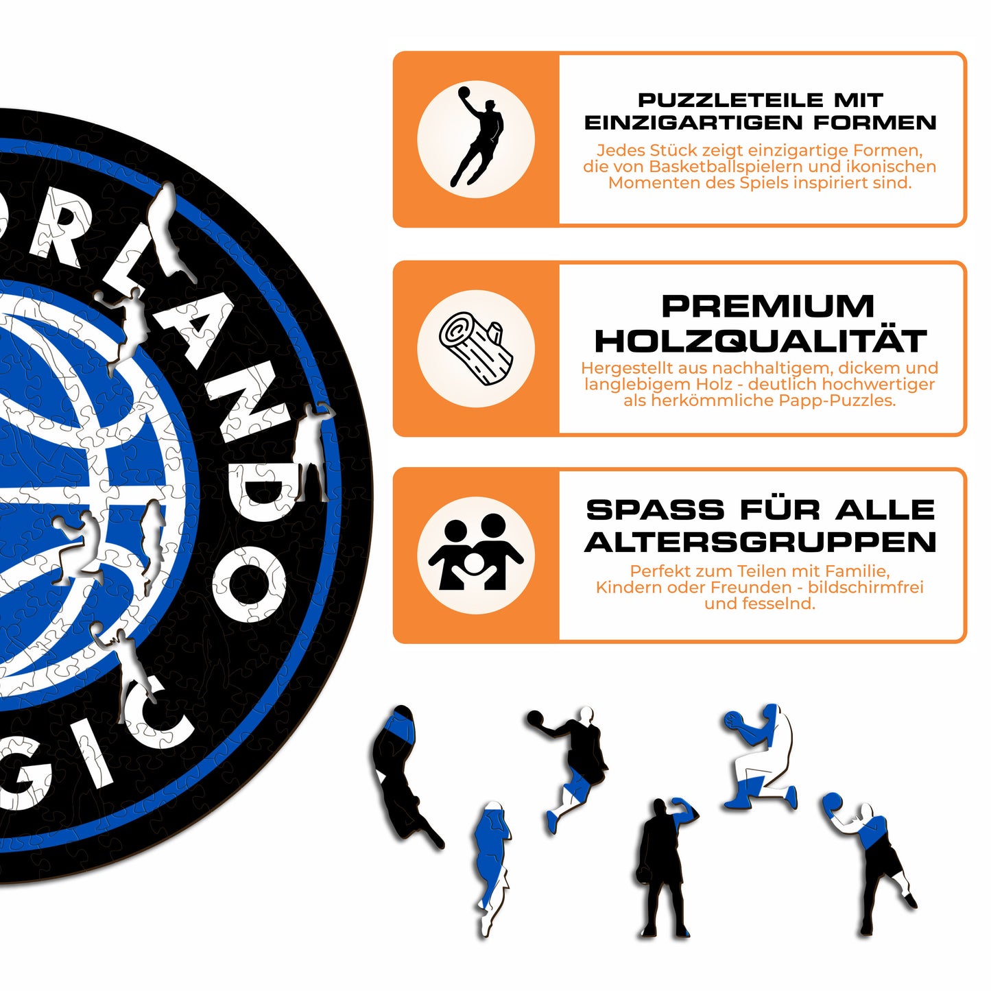 Orlando Magic™ - Holzpuzzle