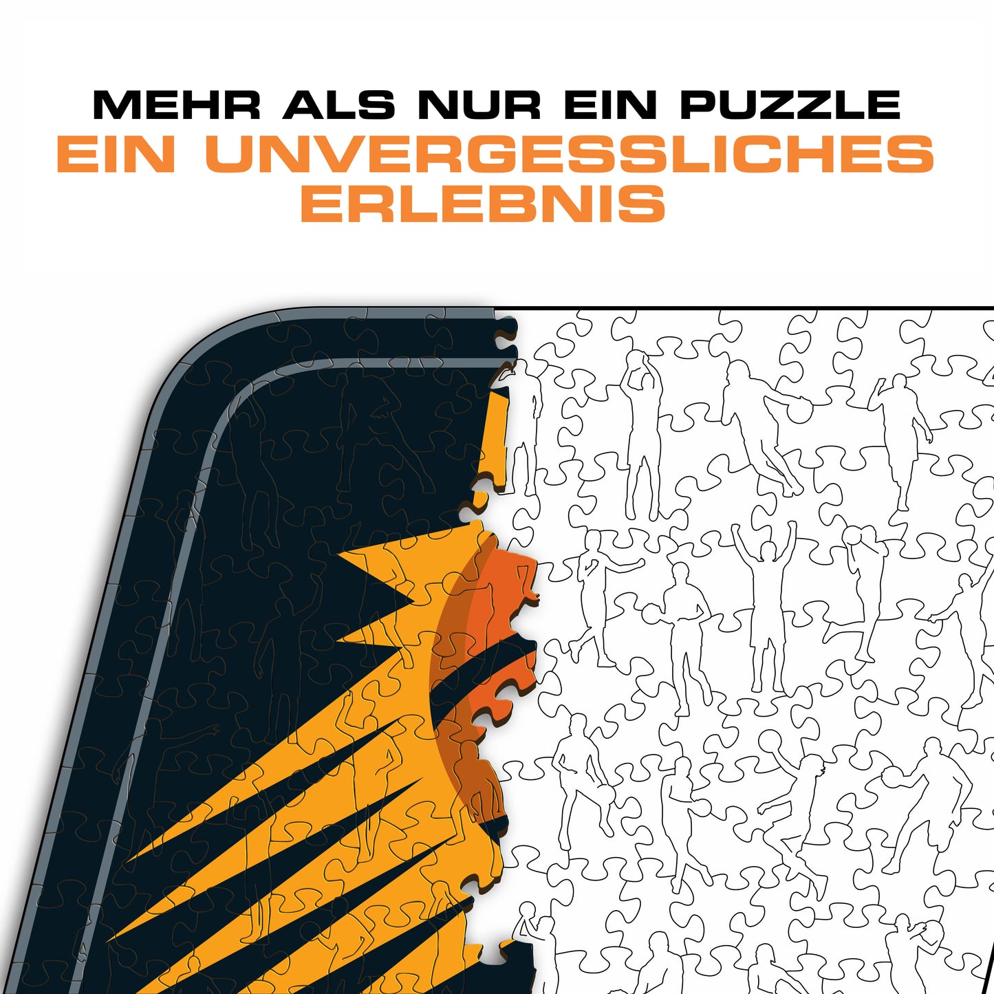 Phoenix Suns™ Logo - Holzpuzzle