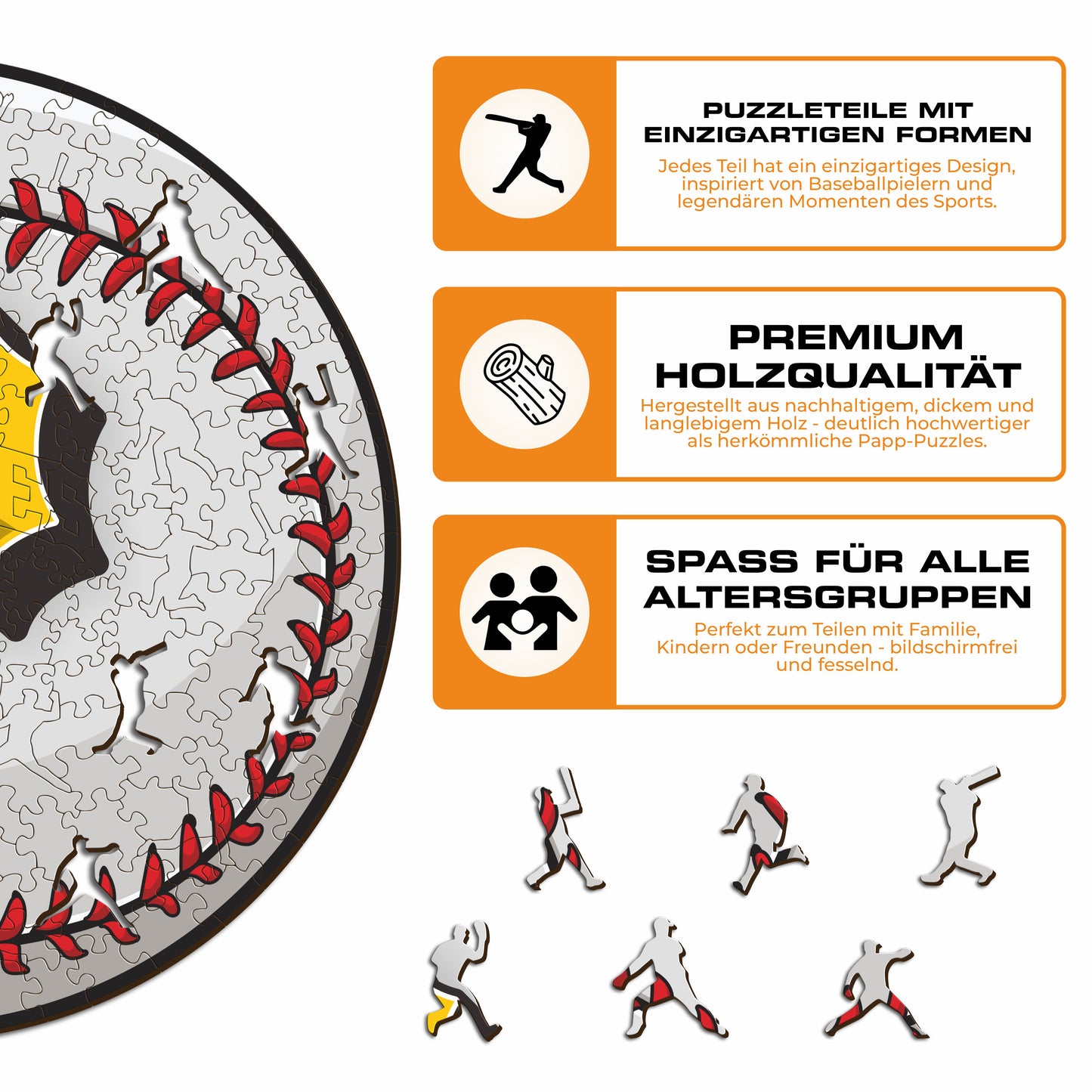 Pittsburgh Pirates™ - Holzpuzzle