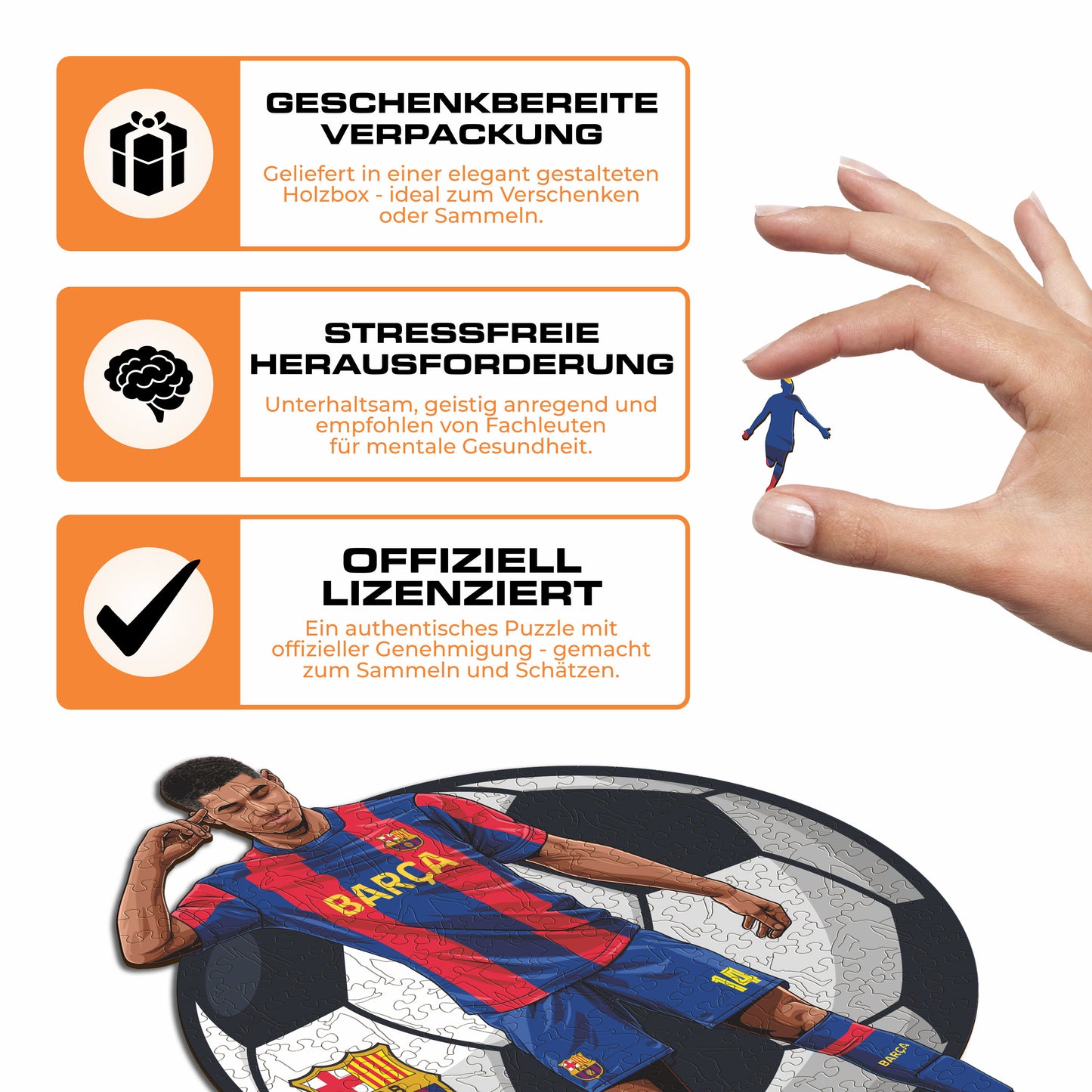 Marcus Rashford - Holzpuzzle