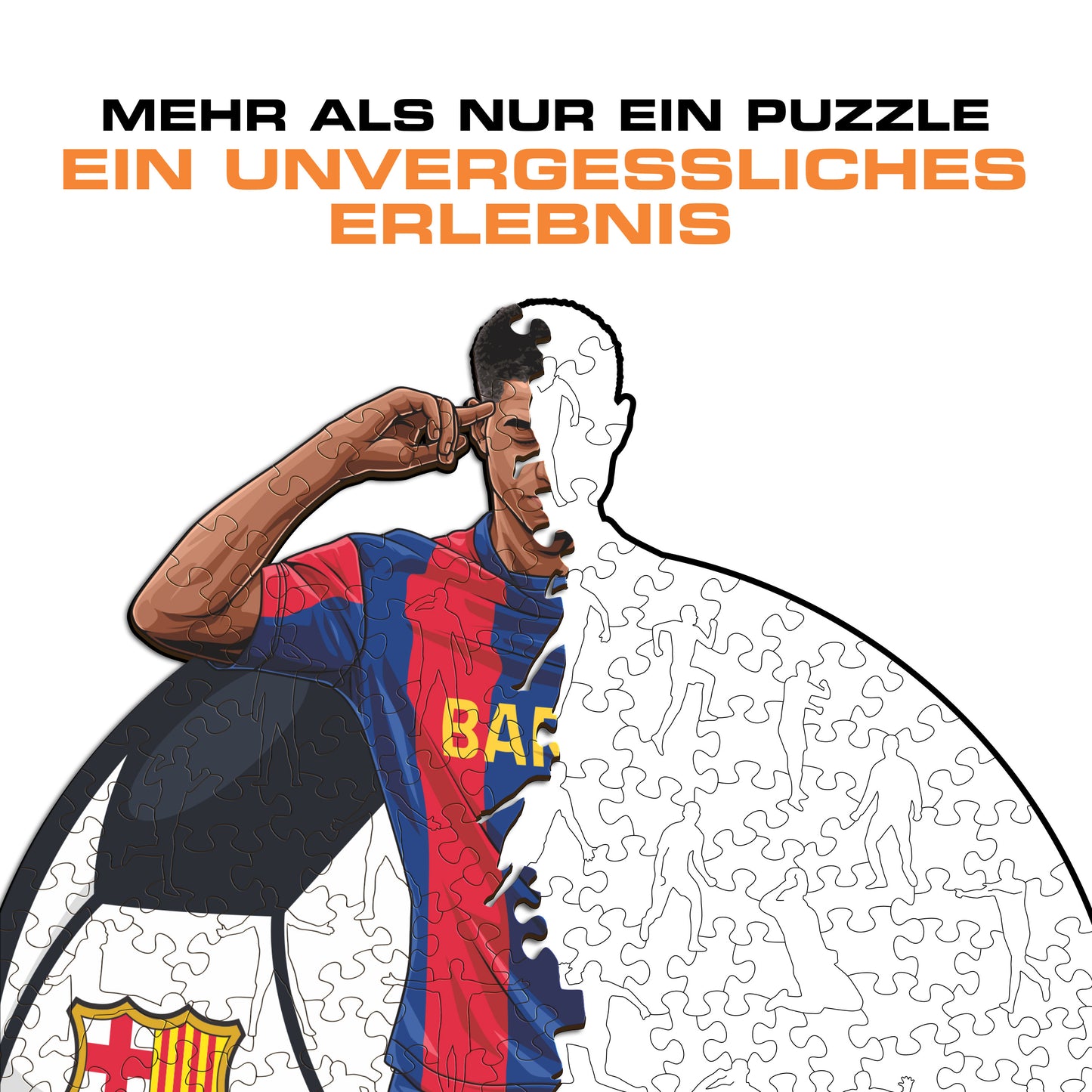 Marcus Rashford - Holzpuzzle