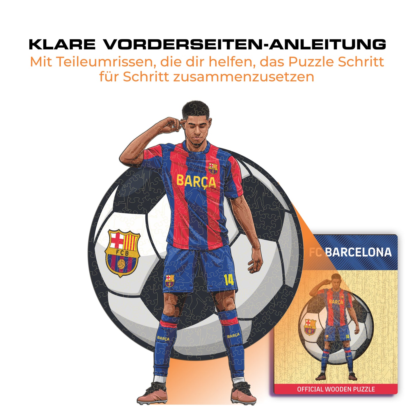 Marcus Rashford - Holzpuzzle